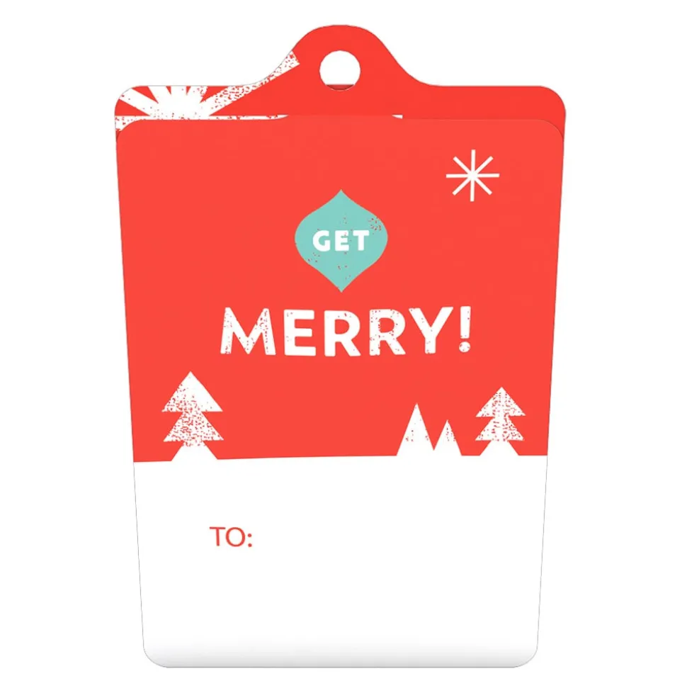 Kids Lovepop Christmas 12/25|Kids|Gift Tag 4-Pack: Disney's Mickey Mouse Merry Holiday