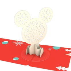 Kids Lovepop Christmas 12/25|Kids|Gift Tag 4-Pack: Disney's Mickey Mouse Merry Holiday