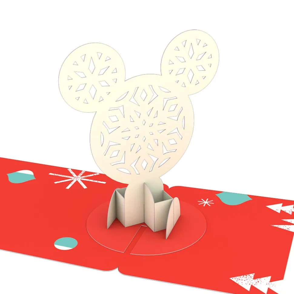 Kids Lovepop Christmas 12/25|Kids|Gift Tag 4-Pack: Disney's Mickey Mouse Merry Holiday