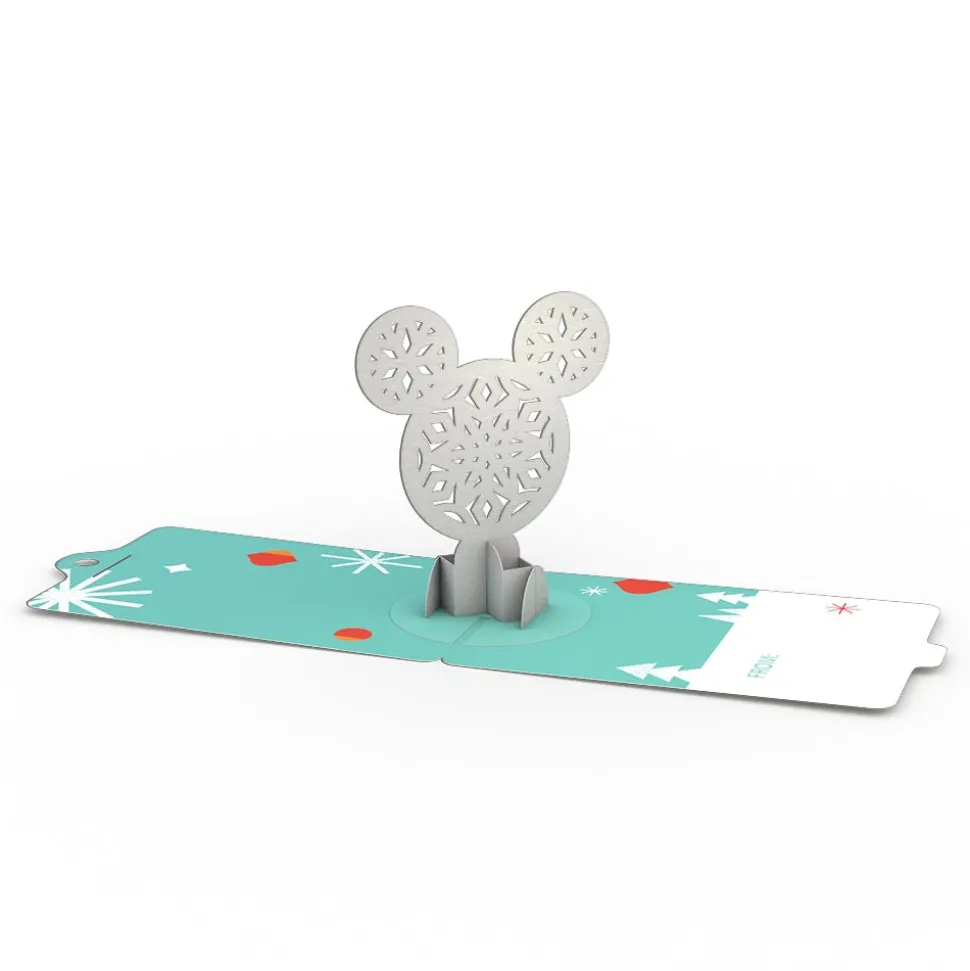 Kids Lovepop Christmas 12/25|Kids|Gift Tag 4-Pack: Disney's Mickey Mouse Merry Holiday