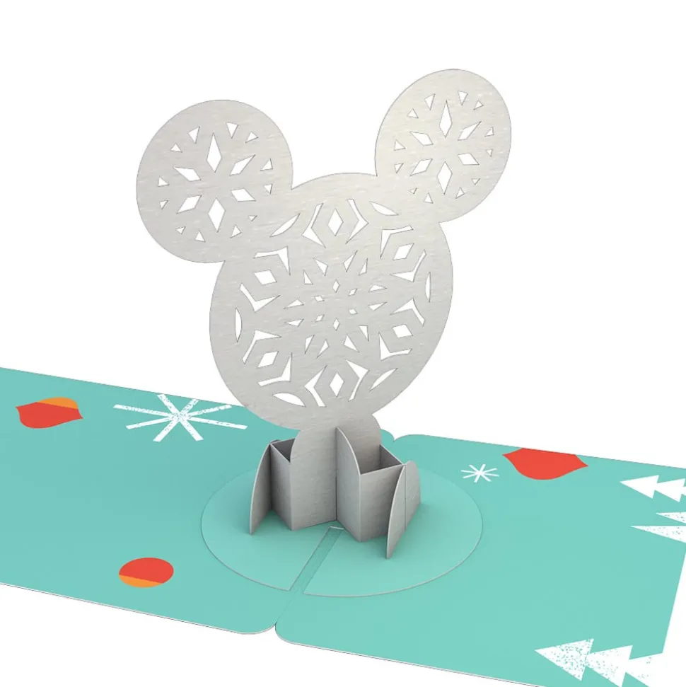 Kids Lovepop Christmas 12/25|Kids|Gift Tag 4-Pack: Disney's Mickey Mouse Merry Holiday