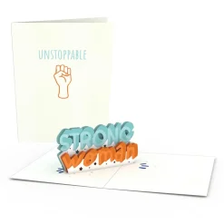 Women Lovepop Notecards|Just Because|Girl Power Notecards (Assorted 4-Pack)