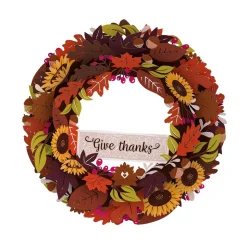 Lovepop Decor|Thanksgiving 11/27|Give Thanks Fall Wreath