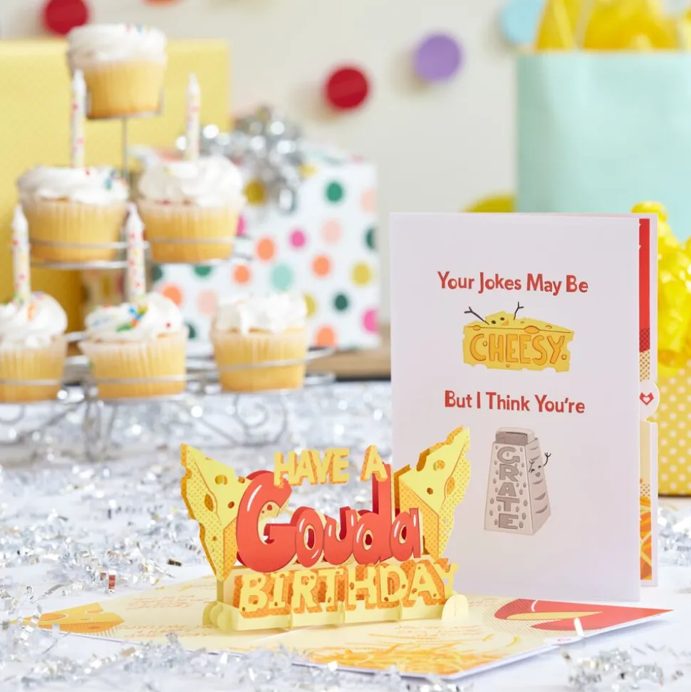 Lovepop Birthday|Gouda Birthday Pop-Up Card