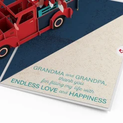 Lovepop Valentine'S Day 2/14|Grandparents' Day 9/7|Grandma and Grandpa Truckloads of Love Pop-Up Card