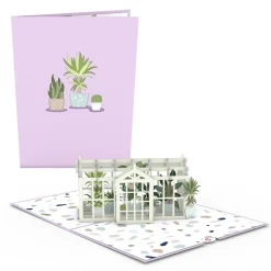 Lovepop Greeting Cards|Retirement|Greenhouse Garden Pop-Up Card