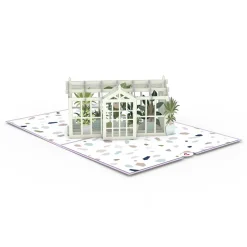 Lovepop Greeting Cards|Retirement|Greenhouse Garden Pop-Up Card