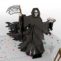 Lovepop Greeting Cards|Birthday|Grim Reaper Dark Humor Birthday Pop-Up Card