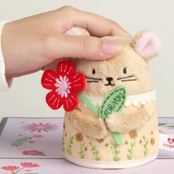 Lovepop Pop-Up Bouquets|Card & Gift Bundles|Happiest Birthday Wishes' Plushpop Card and Bouquet Bundle