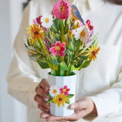 Lovepop Pop-Up Bouquets|Card & Gift Bundles|Happiest Birthday Wishes' Plushpop Card and Bouquet Bundle