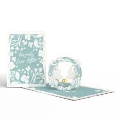 Lovepop Wedding|Happily Ever After Love Birds Pop-Up Card