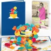Lovepop Birthday|Happy Birthday Banner and Balloons Pop-Up Card and Survive Another Year of Adulting Sentiment Set