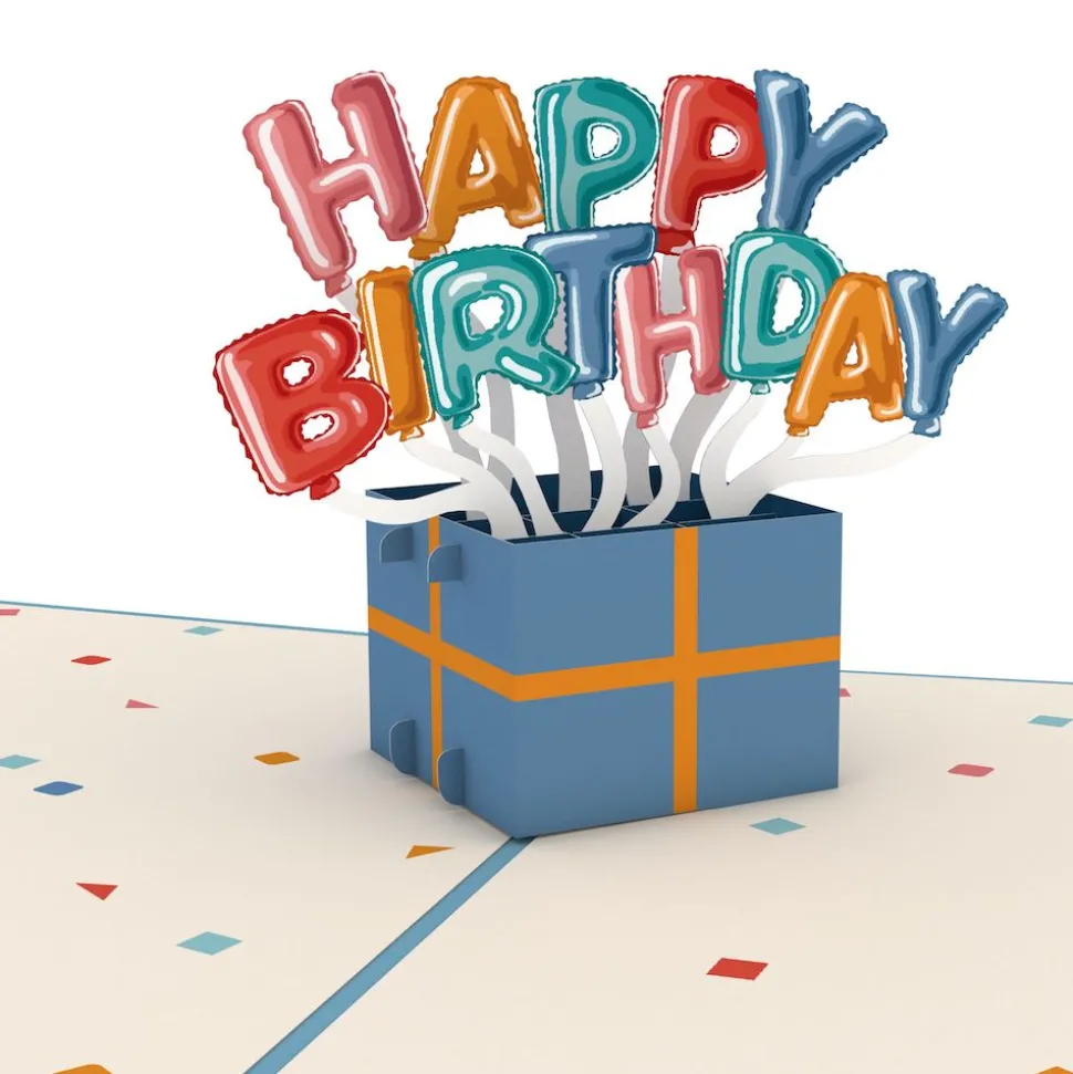 Lovepop Birthday|Happy Birthday Burst Pop-Up Card and Survive Another Year of Adulting Sentiment Set