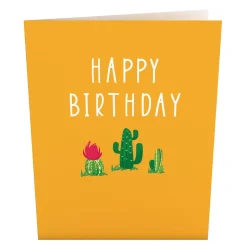 Lovepop Birthday|Happy Birthday Cacti: Paperpop® Card