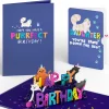 Lovepop Birthday|Happy Birthday Cats Pop-Up Card and Sentiment Set for Daughter