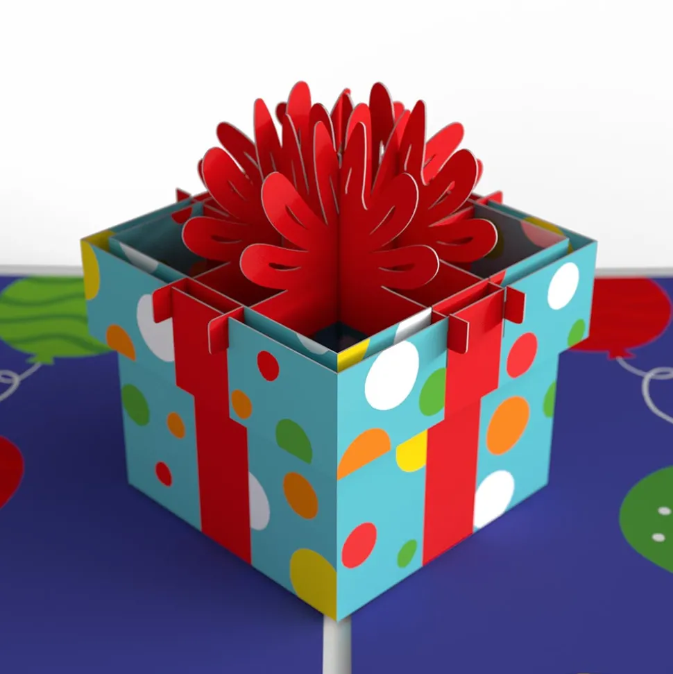 Lovepop Birthday|Happy Birthday Endless Surprises 4-in-1 Nesting Card