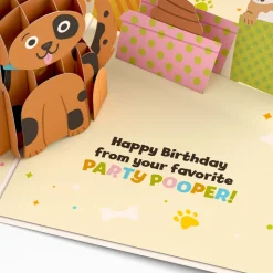 Lovepop Greeting Cards|Birthday|Happy Birthday from Your Favorite Party Pooper Dog Pop-Up Card