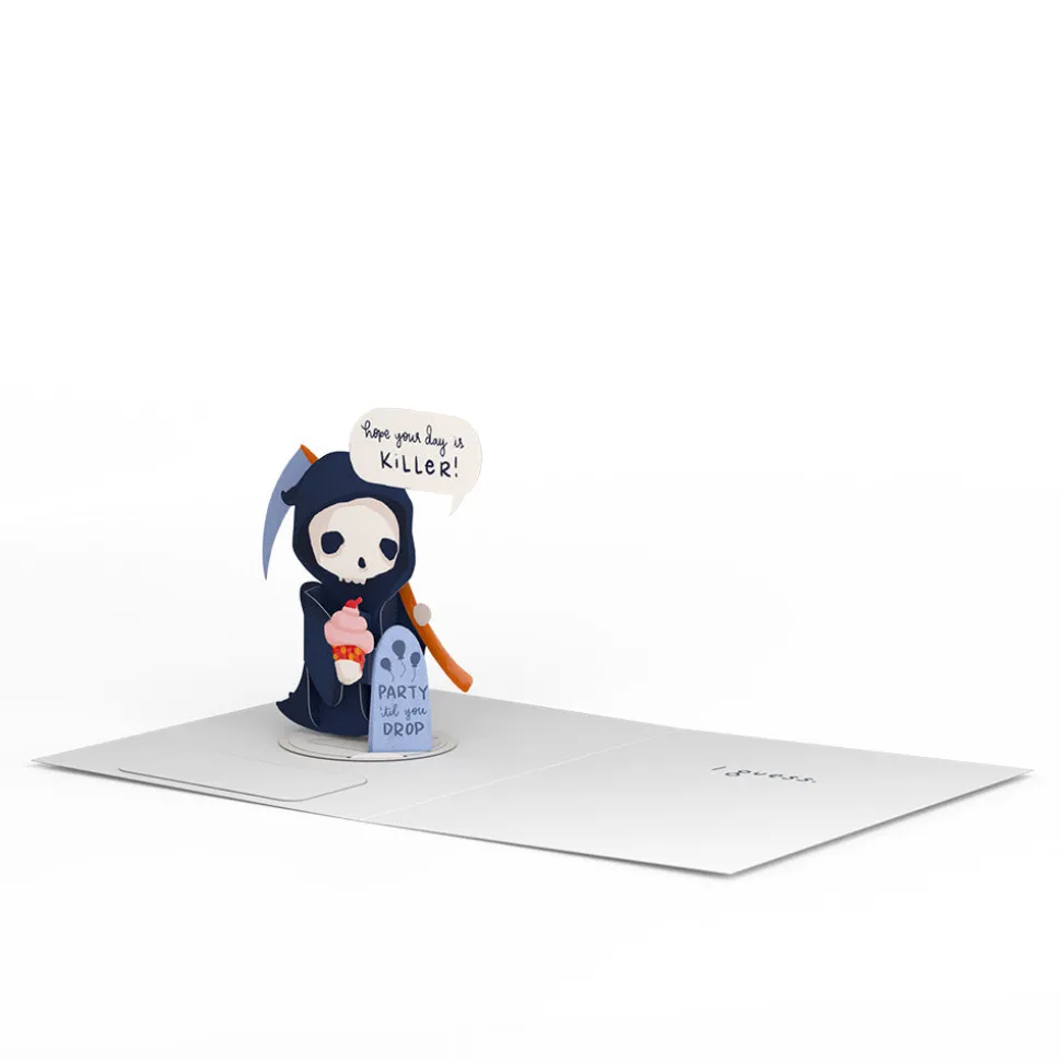 Lovepop Greeting Cards|Birthday|Happy Birthday Grim Reaper: PopPals™ Card