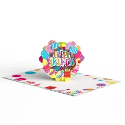 Lovepop Greeting Cards|Birthday|Happy Birthday Hooray Pop-Up Card