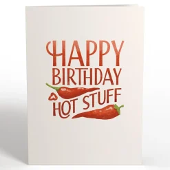 Lovepop Greeting Cards|Birthday|Happy Birthday Hot Stuff Pop-Up Card