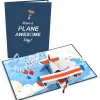 Kids Lovepop Greeting Cards|Birthday|Happy Birthday Plane Pop-Up Card