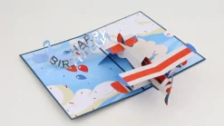 Kids Lovepop Greeting Cards|Birthday|Happy Birthday Plane Pop-Up Card