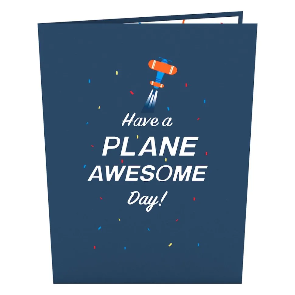 Kids Lovepop Greeting Cards|Birthday|Happy Birthday Plane Pop-Up Card