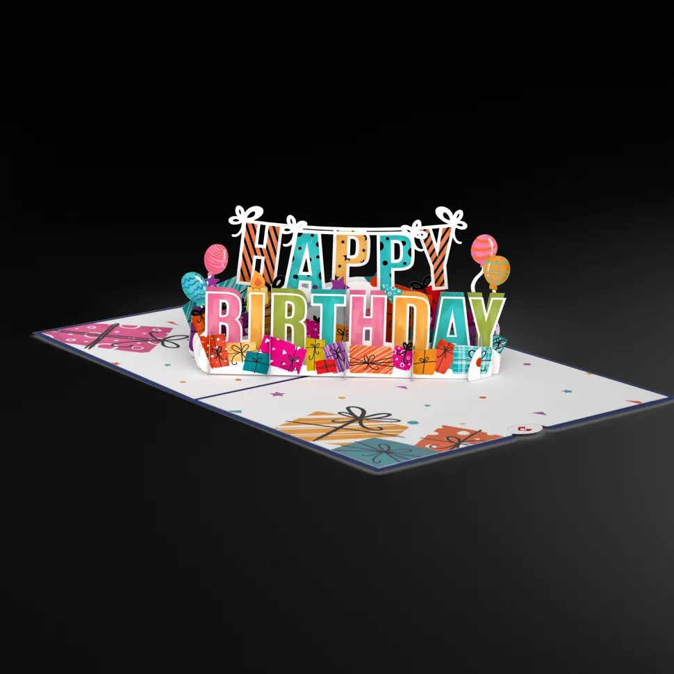 Lovepop Greeting Cards|Birthday|Happy Birthday Pop-Up Card