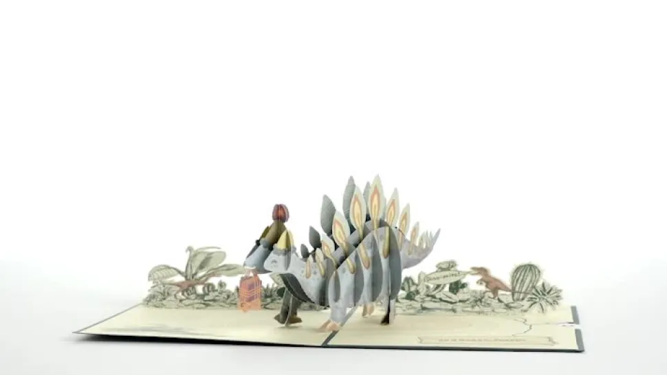 Kids Lovepop Greeting Cards|Birthday|Happy Birthday Stegosaurus Pop-Up Card
