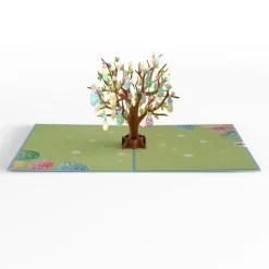 Lovepop Greeting Cards|Easter 4/20|Happy Easter Egg Tree Pop-Up Card