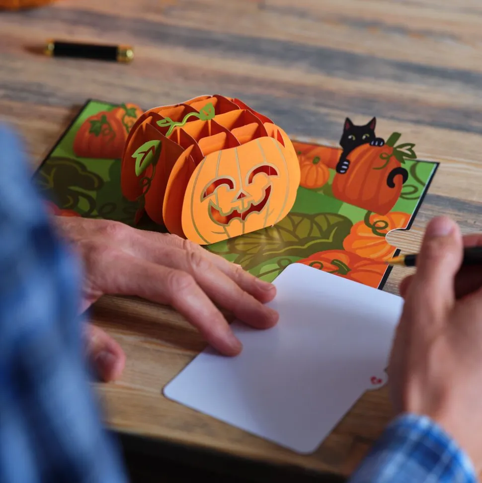 Kids Lovepop Greeting Cards|Halloween 10/31|Happy Halloween Pumpkin Pop-Up Card