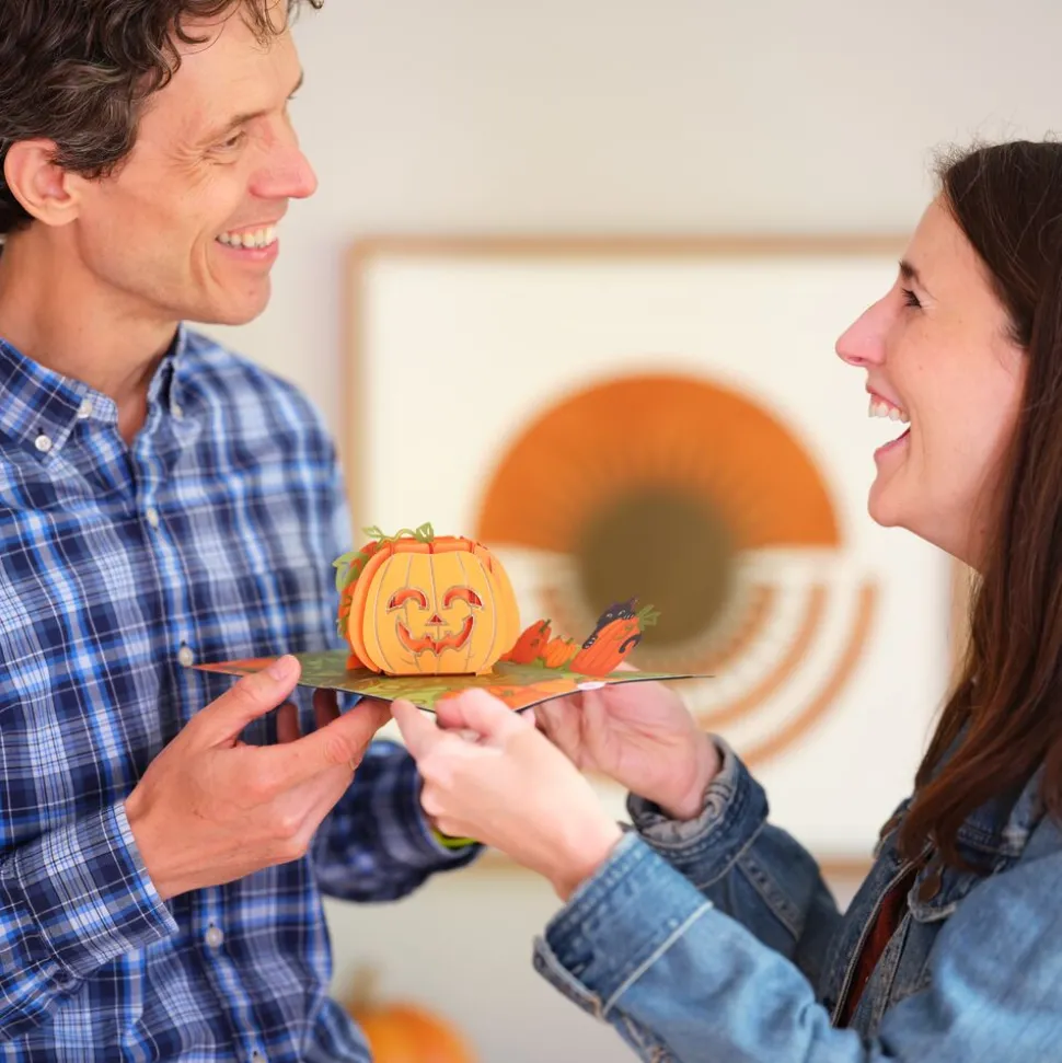 Kids Lovepop Greeting Cards|Halloween 10/31|Happy Halloween Pumpkin Pop-Up Card