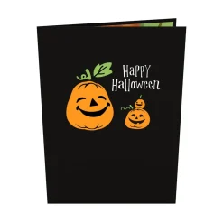 Kids Lovepop Greeting Cards|Halloween 10/31|Happy Halloween Pumpkin Pop-Up Card