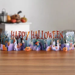 Lovepop Decor|Halloween 10/31|Happy Halloween Trick-or-Treat Loooooong Card™ (Expands to 2 feet)