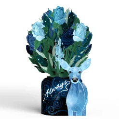 Lovepop Pop-Up Bouquets|Card & Gift Bundles|Harry Potter™ Always Pop-Up Card & Flower Buds Bouquet Bundle