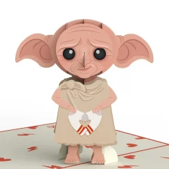 Kids Lovepop Greeting Cards|Valentine'S Day 2/14|Harry Potter™ Dobby™ Valentine’s Day Pop-Up Card