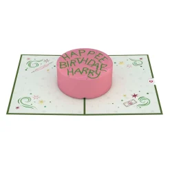 Lovepop Birthday|Her|Harry Potter™ Happee Birthdae Cake Pop-Up Card
