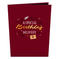 Lovepop Greeting Cards|Birthday|Harry Potter™ Hedwig™ Birthday Delivery Pop-Up Card
