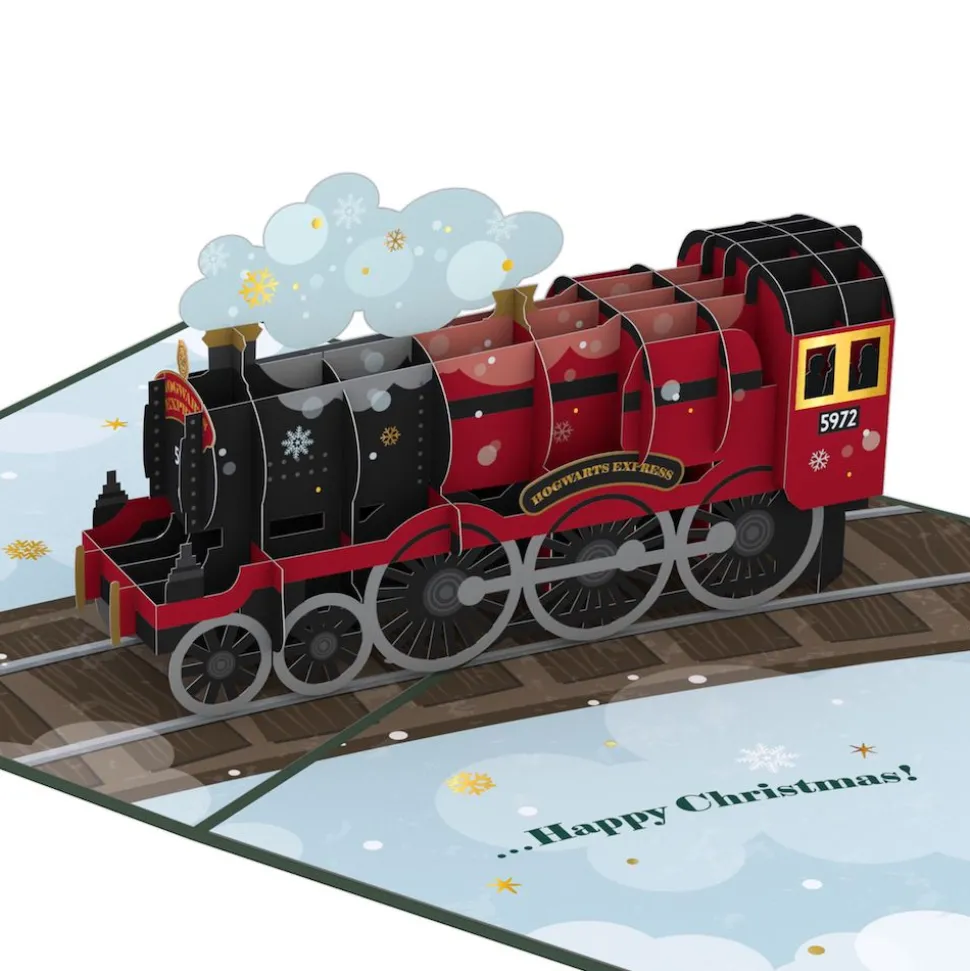 Kids Lovepop Christmas 12/25|Kids|Harry Potter™ Holiday Hogwarts™ Express Pop-Up Card