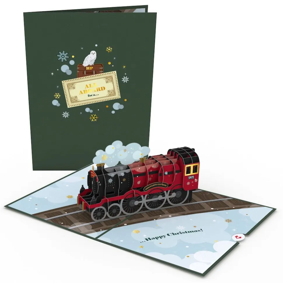 Kids Lovepop Christmas 12/25|Kids|Harry Potter™ Holiday Hogwarts™ Express Pop-Up Card