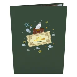 Kids Lovepop Christmas 12/25|Kids|Harry Potter™ Holiday Hogwarts™ Express Pop-Up Card