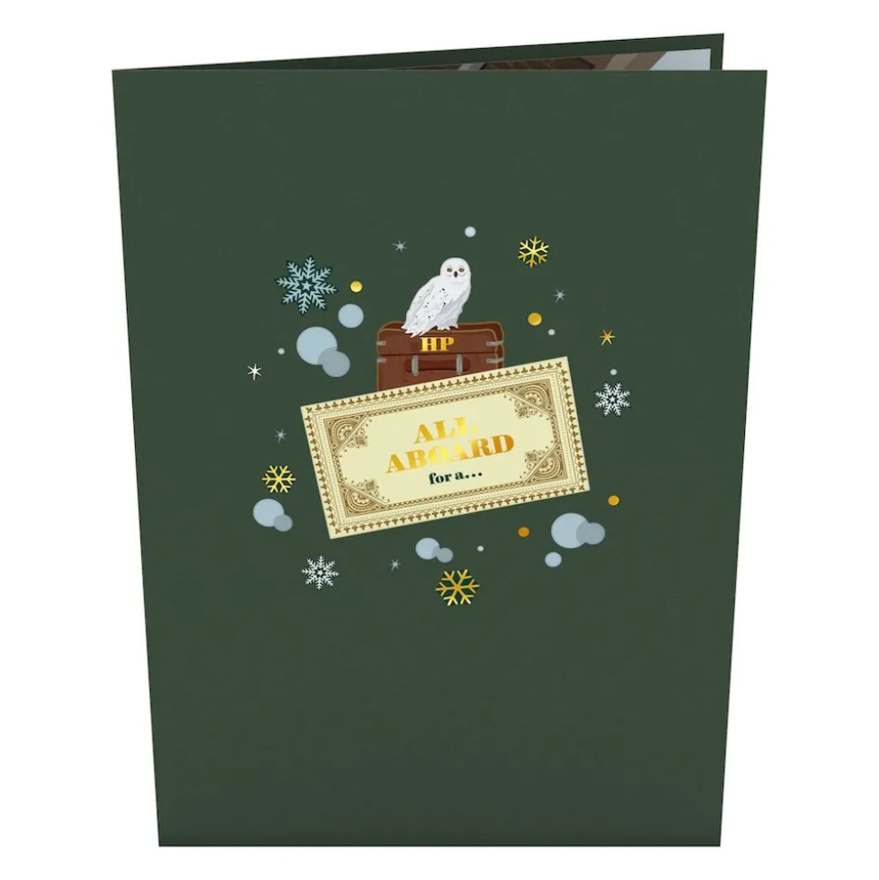Kids Lovepop Christmas 12/25|Kids|Harry Potter™ Holiday Hogwarts™ Express Pop-Up Card