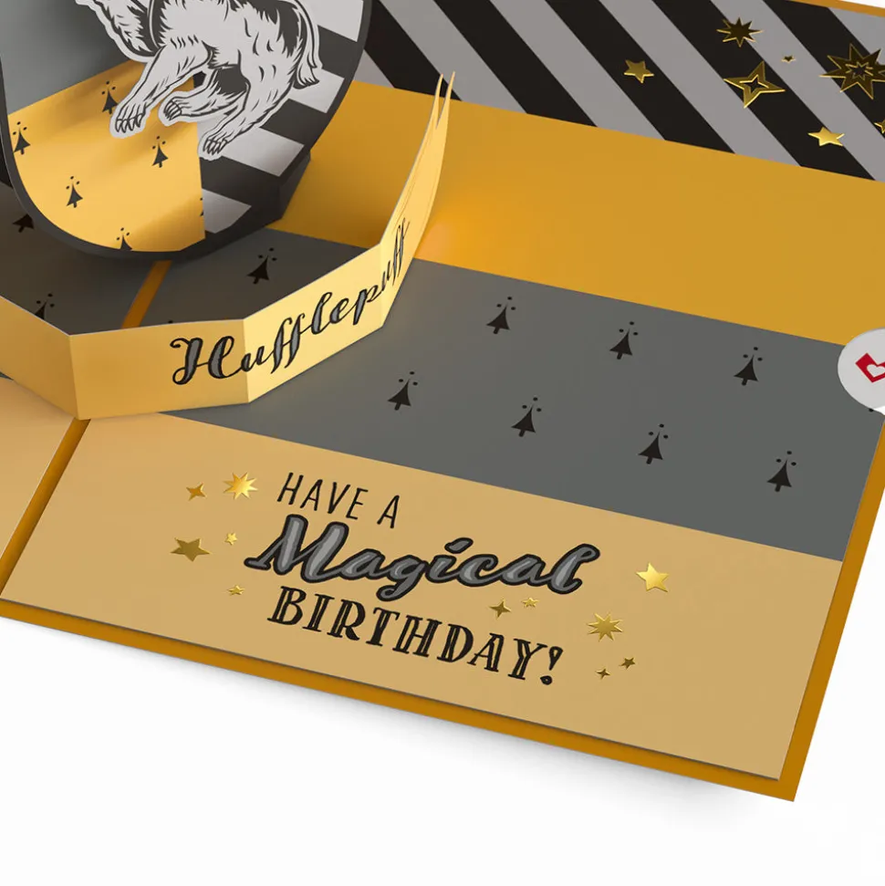 Lovepop Birthday|Harry Potter|Harry Potter™ Hufflepuff™ Birthday Pop-Up Card