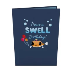 Kids Lovepop Greeting Cards|Birthday|Have a Swell Birthday Pop-Up Card