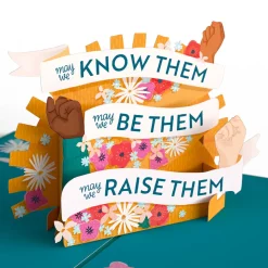 Women Lovepop Greeting Cards|International Women'S Day 3/8|Here's to Strong Women Pop-Up Card