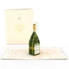 Lovepop Greeting Cards|Congratulations|Here's to You Champagne Pop-Up Card