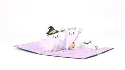 Lovepop Halloween 10/31|Hey Boo' Ghosts Pop-Up Card