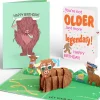 Lovepop Birthday|Highland Cow Birthday Pop-Up Card and Not Older Just More Legendary Sentiment Set