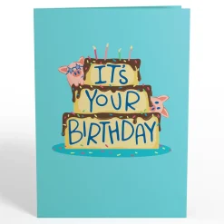 Lovepop Greeting Cards|Birthday|Hog Wild Birthday Pop-Up Card