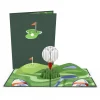 Kids Lovepop Greeting Cards|Birthday|Hole in One Pop-Up Card